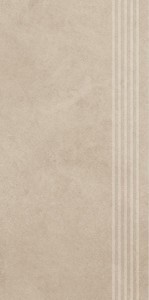Paradyż Magnetik Beige Stopnica Prasowana Mat. 298x598 