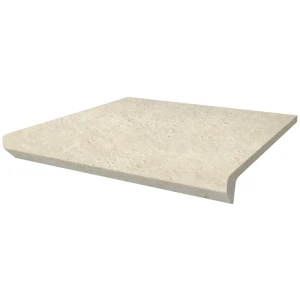 Paradyż Scandiano Beige Stopnica prosta z kapinosem 30x33