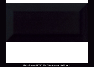 Opoczno Metro Style Black 10x20