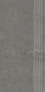 Paradyż Pure Art Basalt Stopnica Prasowana Mat. 298x598 