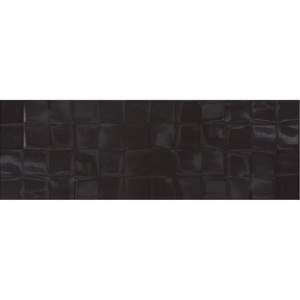 Cersanit Black Glossy Str. Cubes 20x60