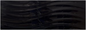 Netto Super Black Shiny Waves (Fala) Rekt. 30x90
