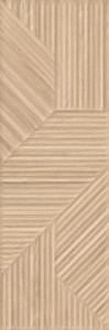 Paradyż Balade Wood Geometric Struktura Rekt. Mat. 29,8X89,8 