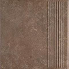 Paradyż Ilario Brown Stopnica Narożna 30X30 