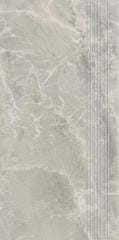 Paradyż Little Rocks Grey Stopnica Prasowana Mat. 29,8X59,8
