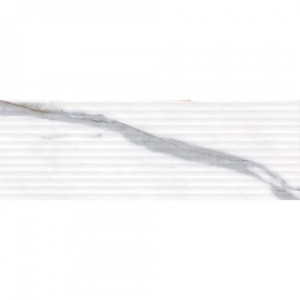 Opoczno Blumarine White STR Satin 25x75 