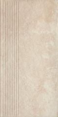 Paradyż Scandiano Beige Stopnica Prosta 30x60