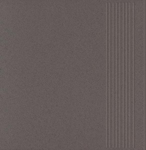 Paradyż Salti Grey Stopnica Prosta Gres Impreg. Sól-Pieprz 6,5 mm 30x30