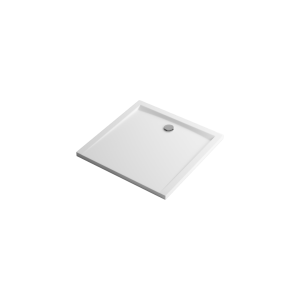 Excellent Forma brodzik kwadratowy niski 100x100 biały 