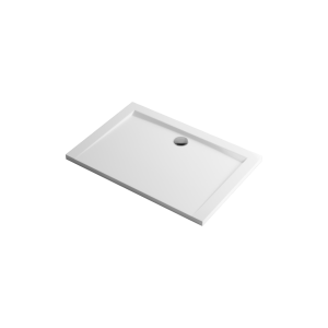 Excellent Forma brodzik prostokątny niski 100x80 biały