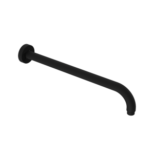 Excellent ramię prysznicowe okrągłe ścienne 40cm czarny mat