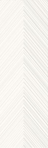 Paradyż Arctic White Glisse Ściana Struktura Mat 30x90 
