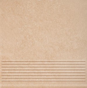 Paradyż Mattone Sabbia Beige Stopnica Prosta 30x30