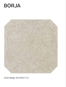 Borja Kyoto Beige Mat 45x45