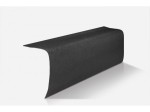 Wiatrownica SCAWAVE Czarna 100x20